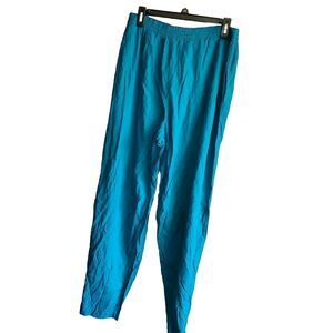 shopping with anthony Blue Comfort Waistband Pants Size Large  NWT